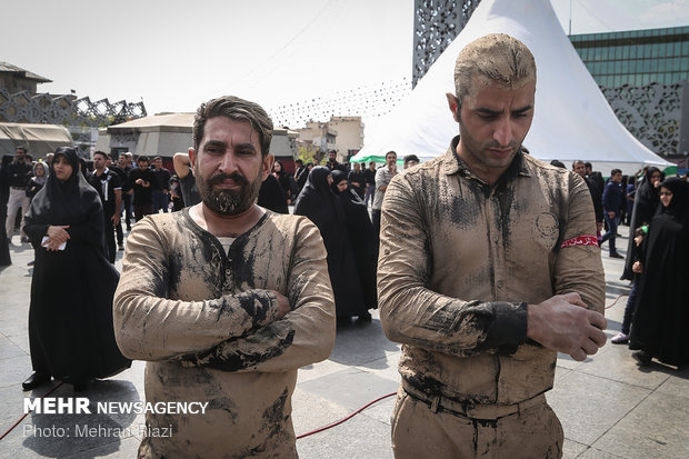 Ashura mourning ceremony in Tehran