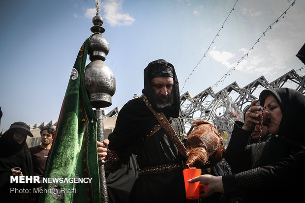 Ashura mourning ceremony in Tehran