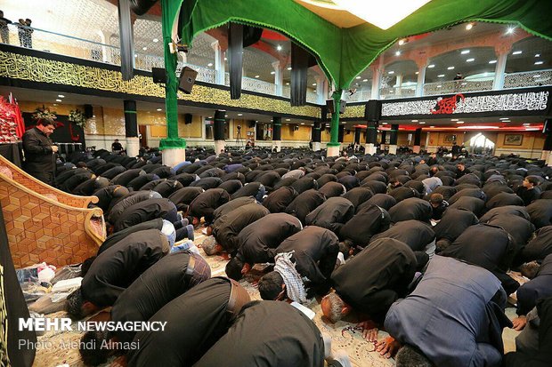 Ashura prayers in Zanjan