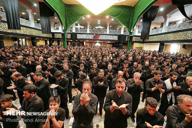 Ashura prayers in Zanjan