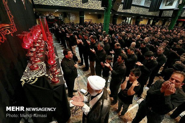 Ashura prayers in Zanjan