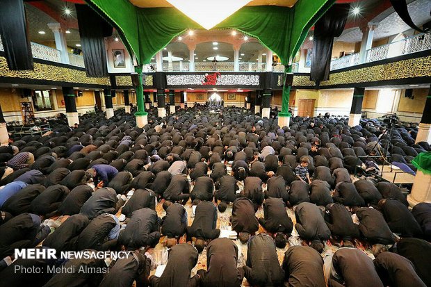 Ashura prayers in Zanjan