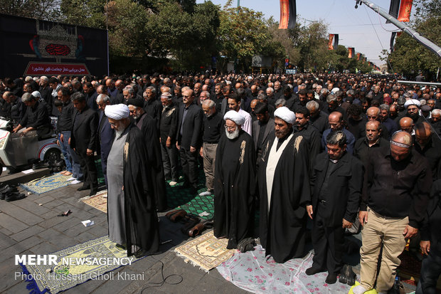 مراسم عزاداری روز عاشورا در قزوین