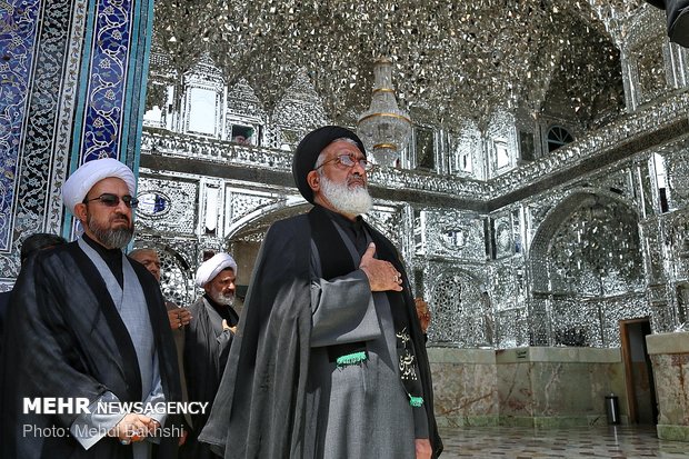 Hazrat Masoumeh (SA) Mausoleum hosts mourning ceremony of Ashura Day 