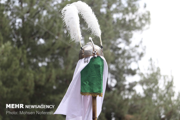مراسم سنتی تعزیه خوانی در قتلگاه بیرجند