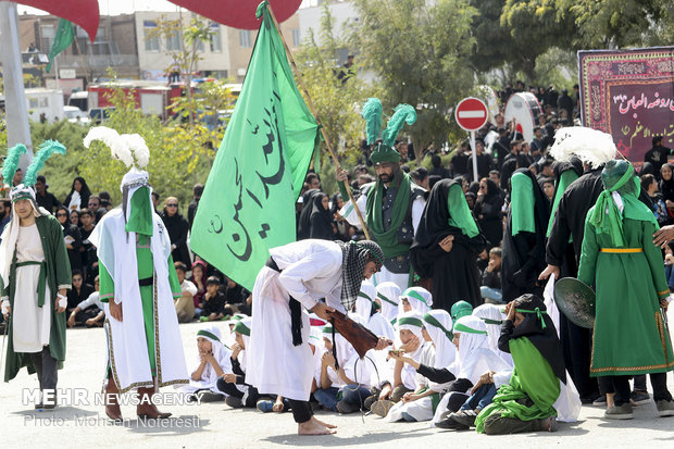 مراسم سنتی تعزیه خوانی در قتلگاه بیرجند
