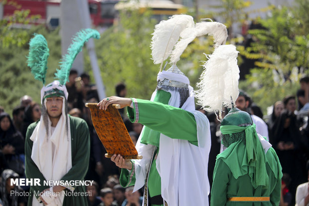 مراسم سنتی تعزیه خوانی در قتلگاه بیرجند