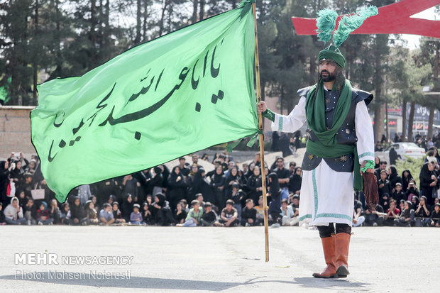 مراسم سنتی تعزیه خوانی در قتلگاه بیرجند