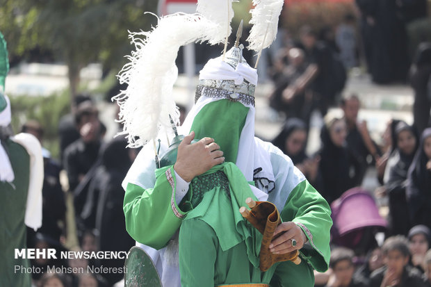 مراسم سنتی تعزیه خوانی در قتلگاه بیرجند