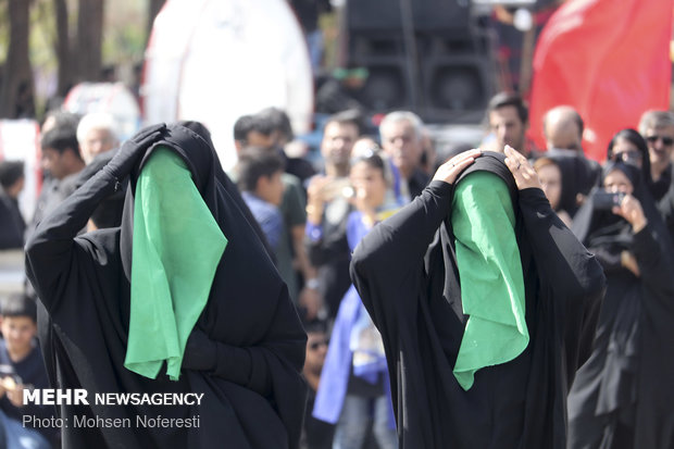 مراسم سنتی تعزیه خوانی در قتلگاه بیرجند