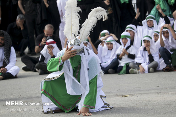 مراسم سنتی تعزیه خوانی در قتلگاه بیرجند