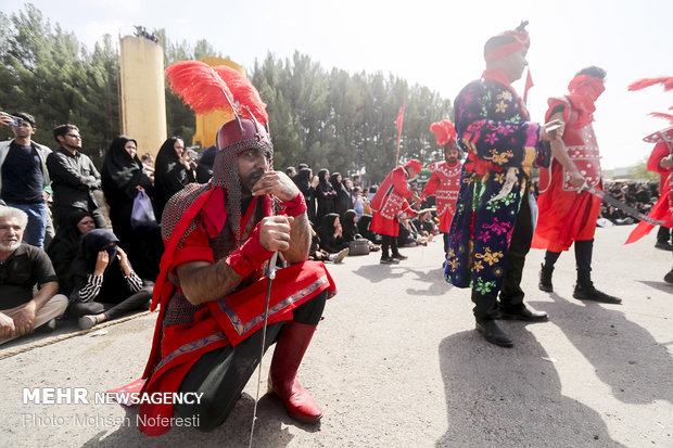 مراسم سنتی تعزیه خوانی در قتلگاه بیرجند