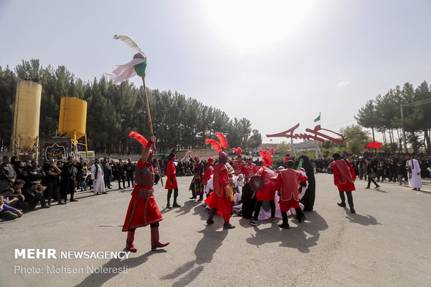 مراسم سنتی تعزیه خوانی در قتلگاه بیرجند