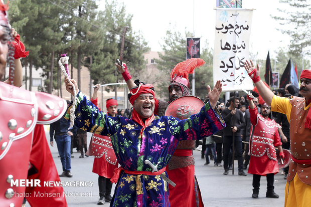 مراسم سنتی تعزیه خوانی در قتلگاه بیرجند