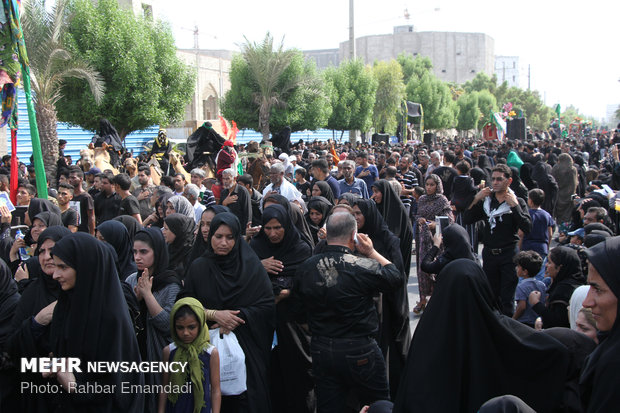 عزاداری روز عاشورا در بندرعباس