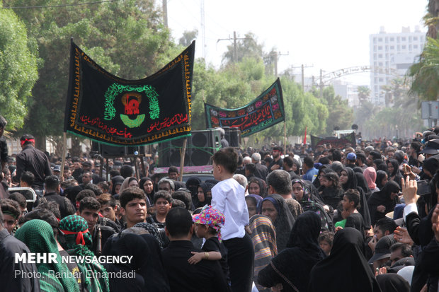 عزاداری روز عاشورا در بندرعباس