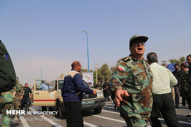 Terrorist attack during Armed Forces parade in Ahvaz