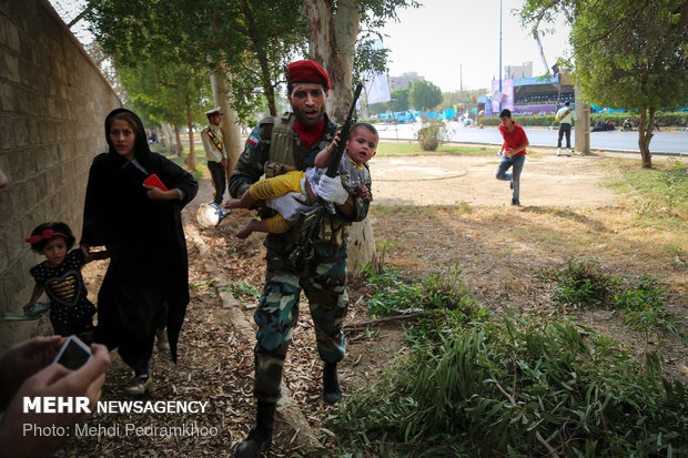 Terrorist attack during Armed Forces parade in Ahvaz