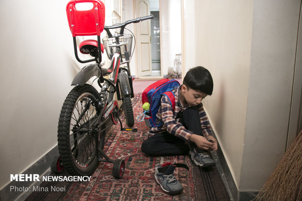 Beginning of school year in Iran