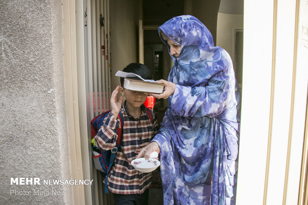 Beginning of school year in Iran