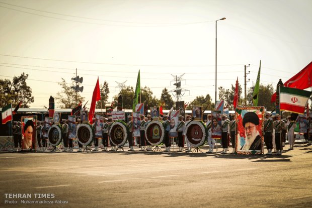 Iran's Armed Forces hold massive parades