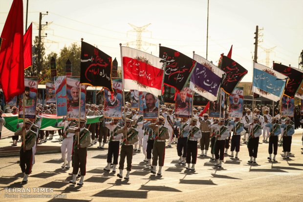 Iran's Armed Forces hold massive parades