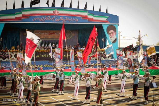 Iran's Armed Forces hold massive parades