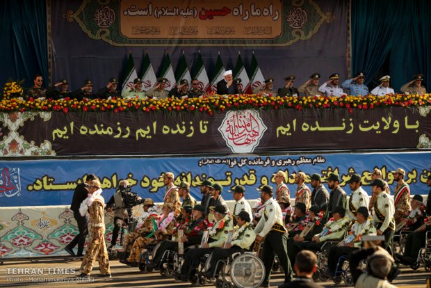 Iran's Armed Forces hold massive parades