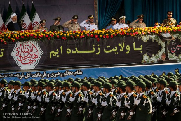 Iran's Armed Forces hold massive parades