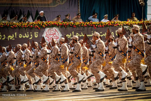 Iran's Armed Forces hold massive parades