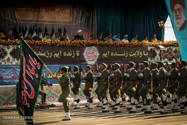 Iran's Armed Forces hold massive parades