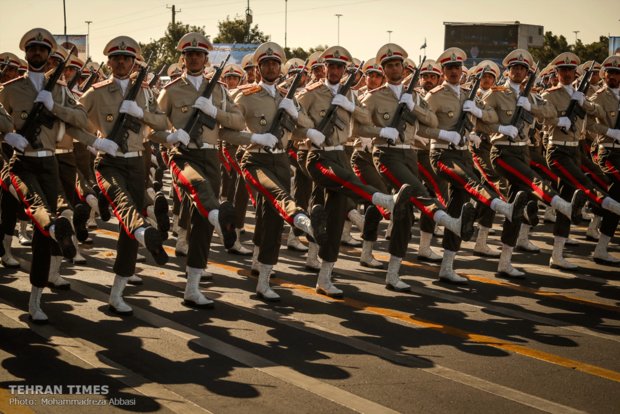 Iran's Armed Forces hold massive parades