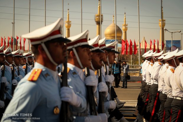 Iran's Armed Forces hold massive parades