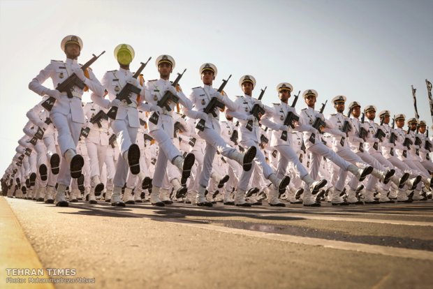 Iran's Armed Forces hold massive parades