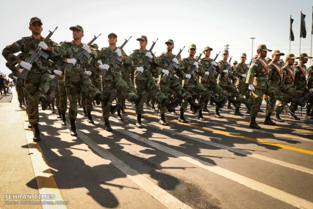 Iran's Armed Forces hold massive parades