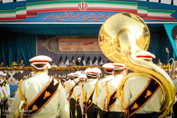 Iran's Armed Forces hold massive parades