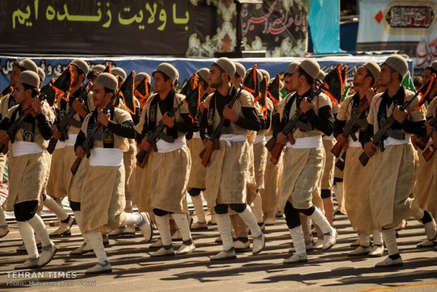 Iran's Armed Forces hold massive parades