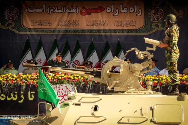 Iran's Armed Forces hold massive parades