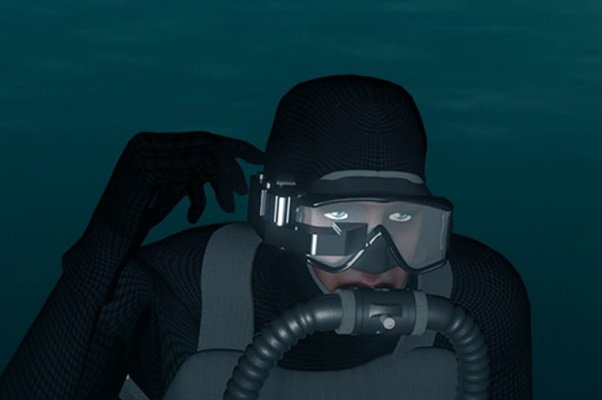 نمایشگر هوشمند ویژه غواصان برای دید زیر آب