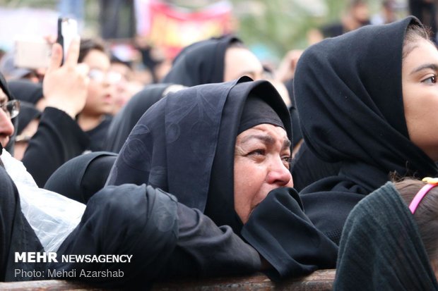 کاروان نمادین اسرای کربلا در ورامین