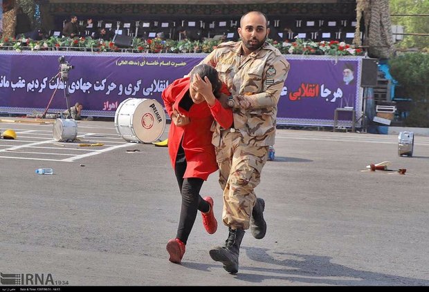 تقدیر از شجاعت و ایثارگری سربازان وظیفه در حادثه تروریستی اهواز