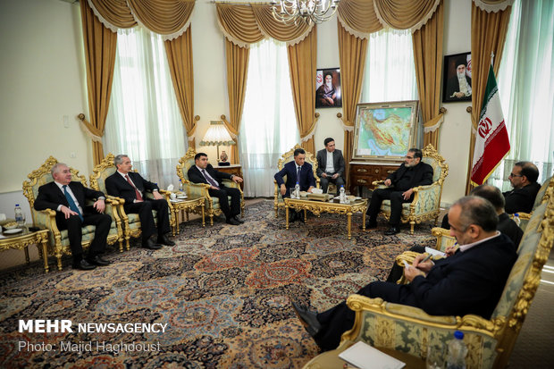 Shamkhani, Usubov hold meeting in Tehran