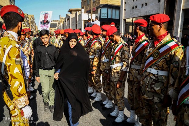 Funeral procession held for Ahvaz terror attack victims 