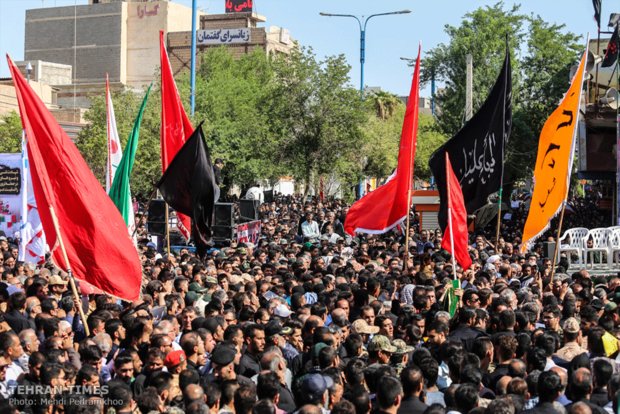 Funeral procession held for Ahvaz terror attack victims 