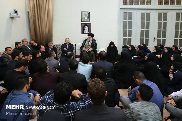 Leader's meeting with medal winners at 2018 Asian Games