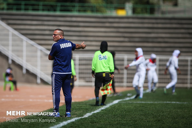 Iran-Jordan women play friendly match