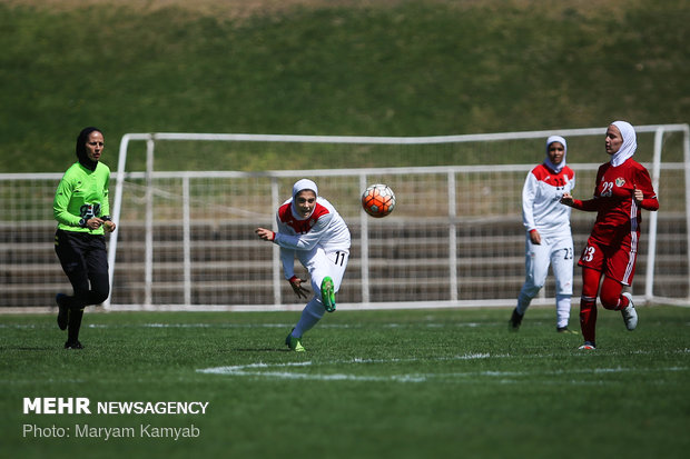 Iran-Jordan women play friendly match