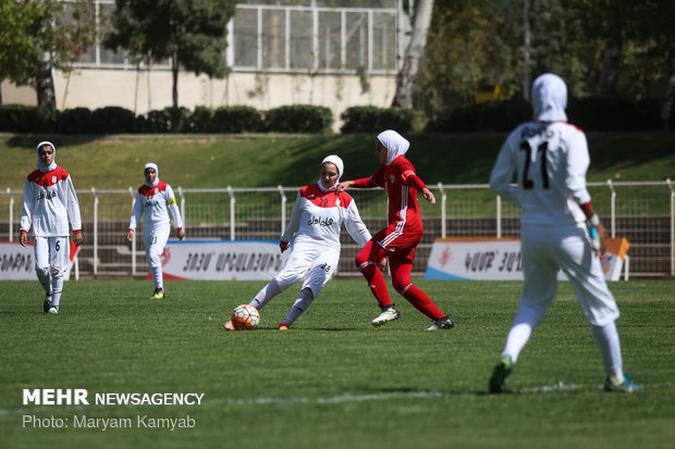 Iran-Jordan women play friendly match