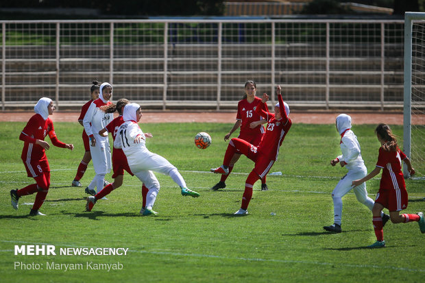 Iran-Jordan women play friendly match