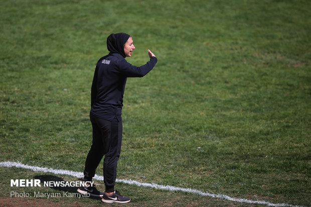 Iran-Jordan women play friendly match